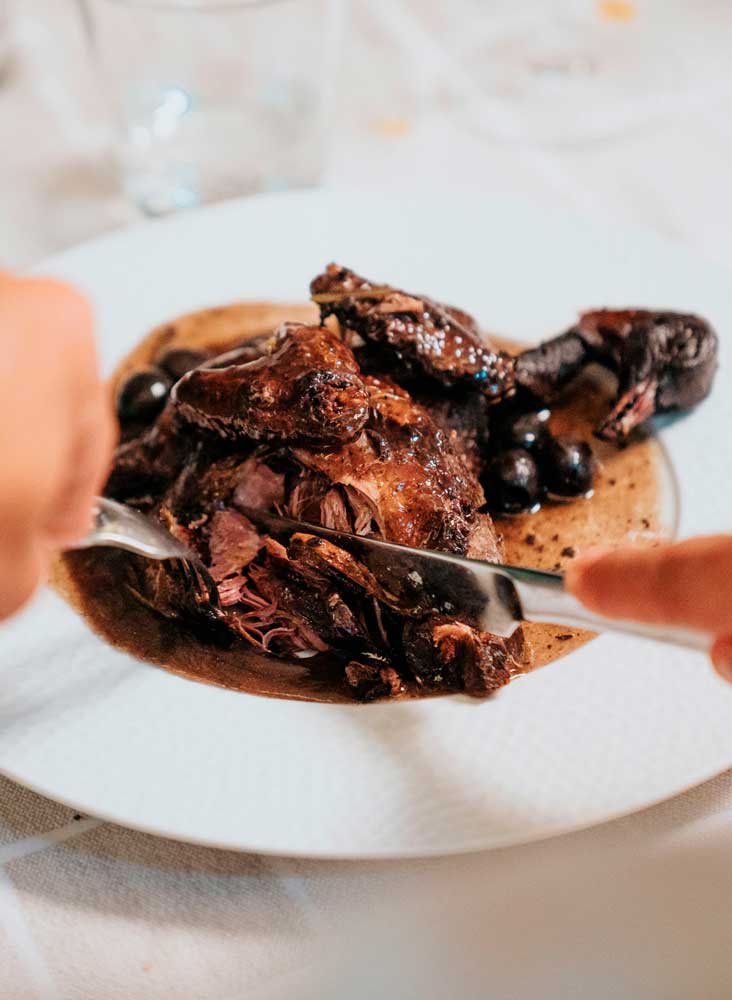 Piatto del menu del Ristorante Gigiotto
