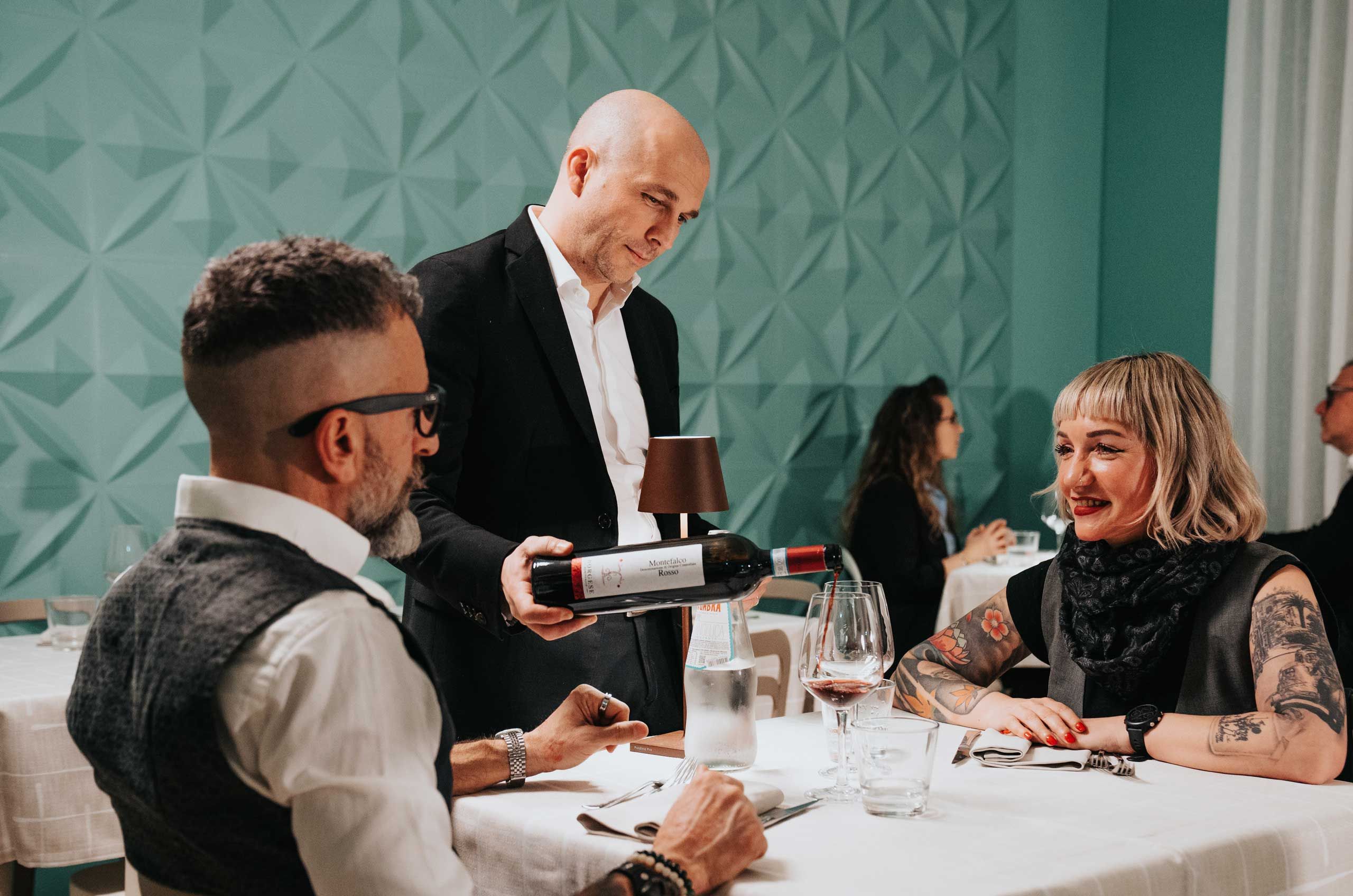 Ristorante Gigiotto, servizio in sala